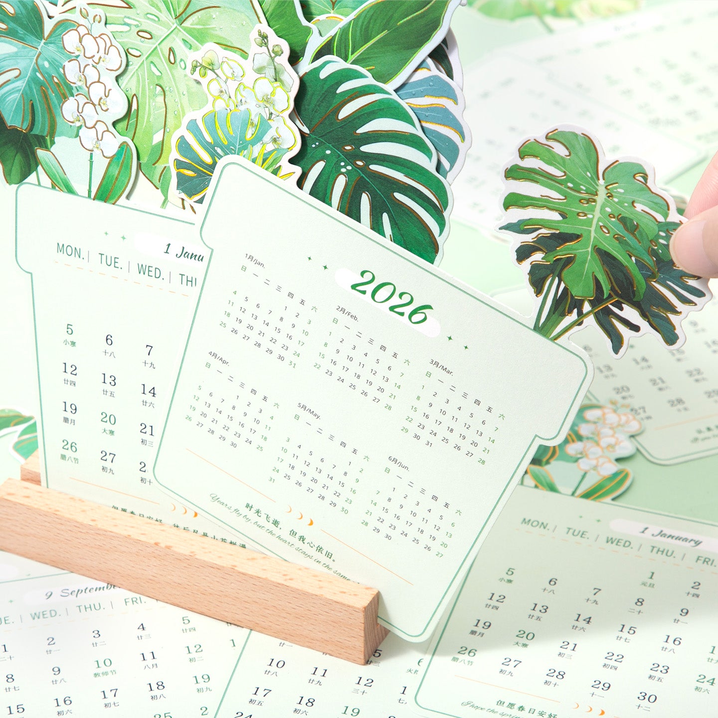 Calendario flowers 2026