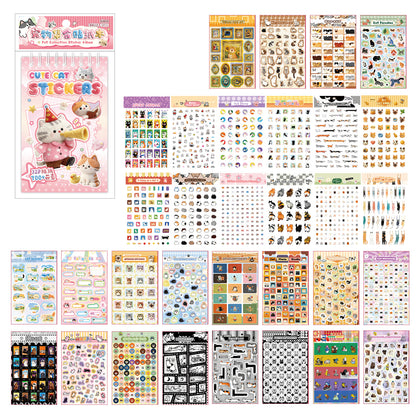 Libro de stickers Simno Cute Pet Collection-32 hojas