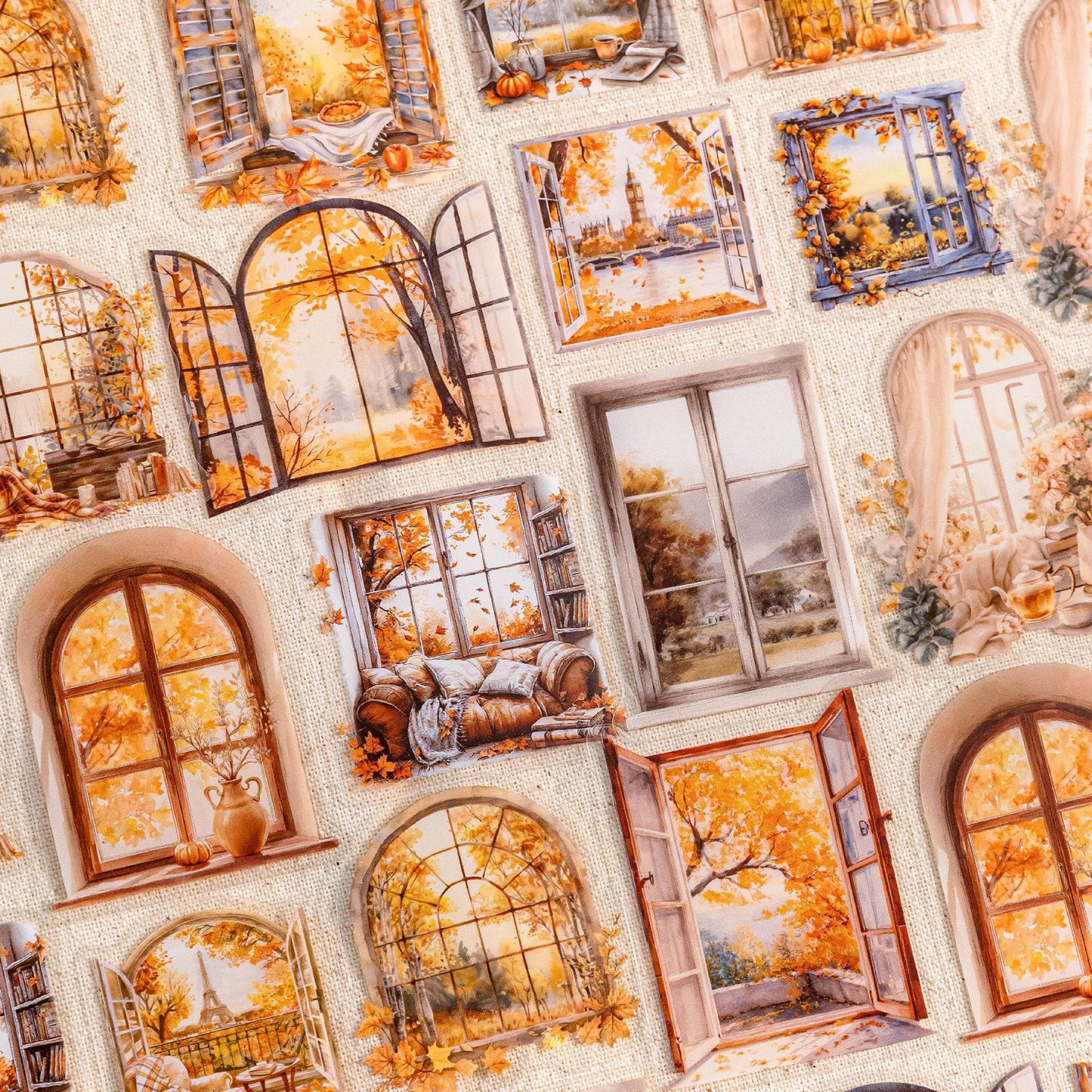 Stickers autumn-30 pzas