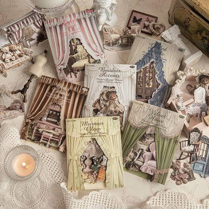 Stickers muebleria vintage-15 pzas