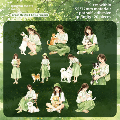 Stickers collect cuties-20 pzas