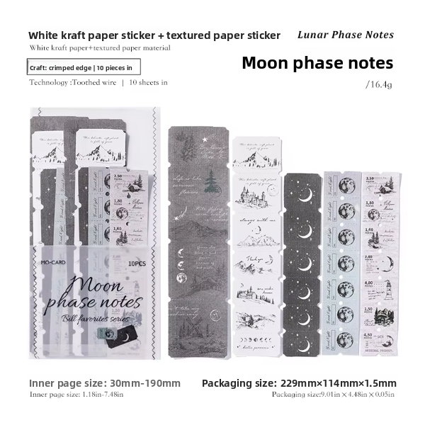 Stickers bill favorites series-10 pzas