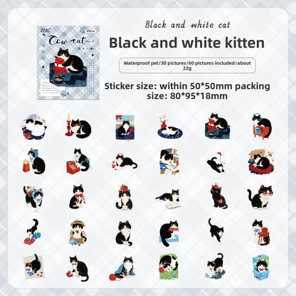 Caja de stickers kitty XL-60 pzas