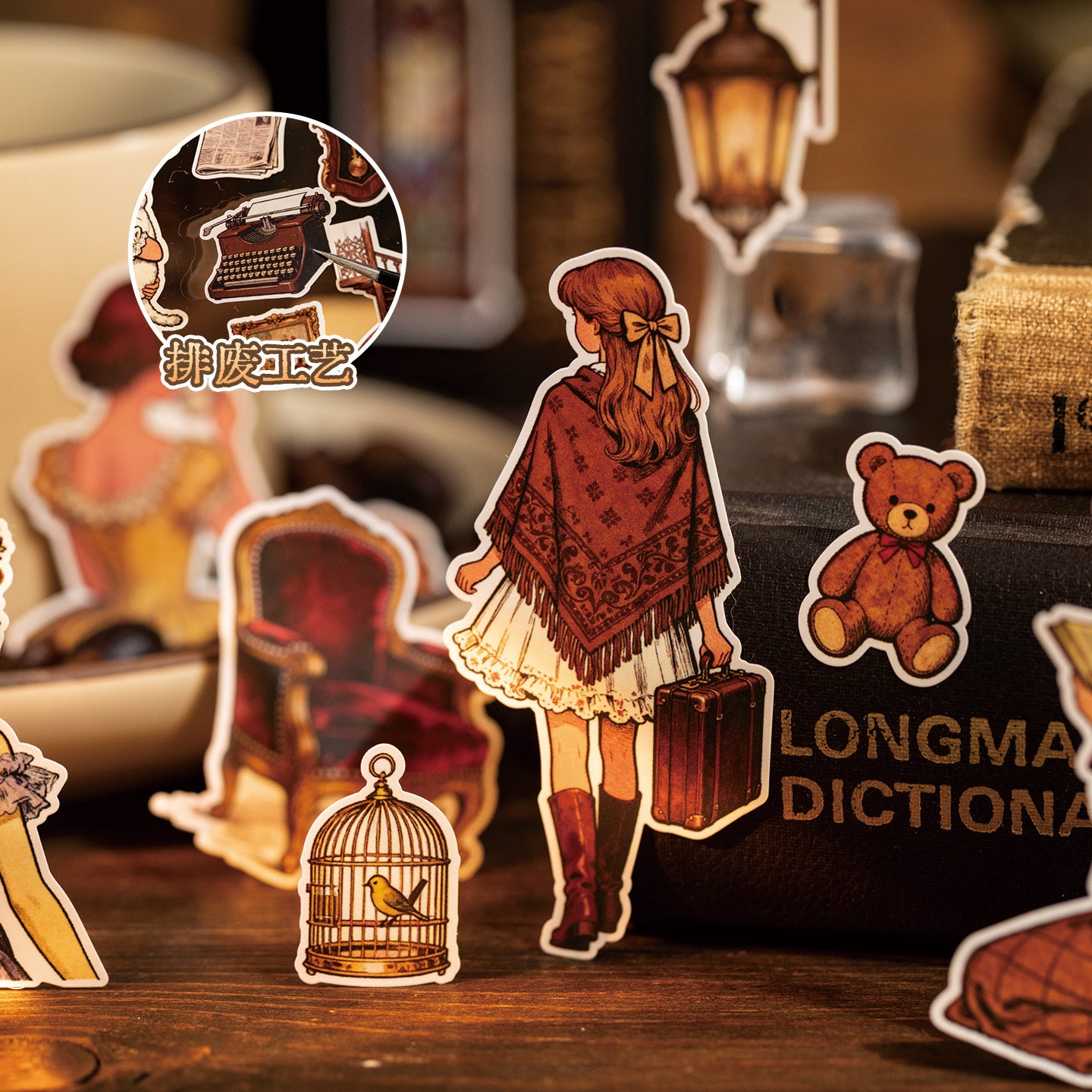 Set de stickers fantasy-2 planchas