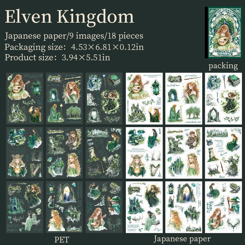 Revista de stickers cuentos clásicos-20 hojas