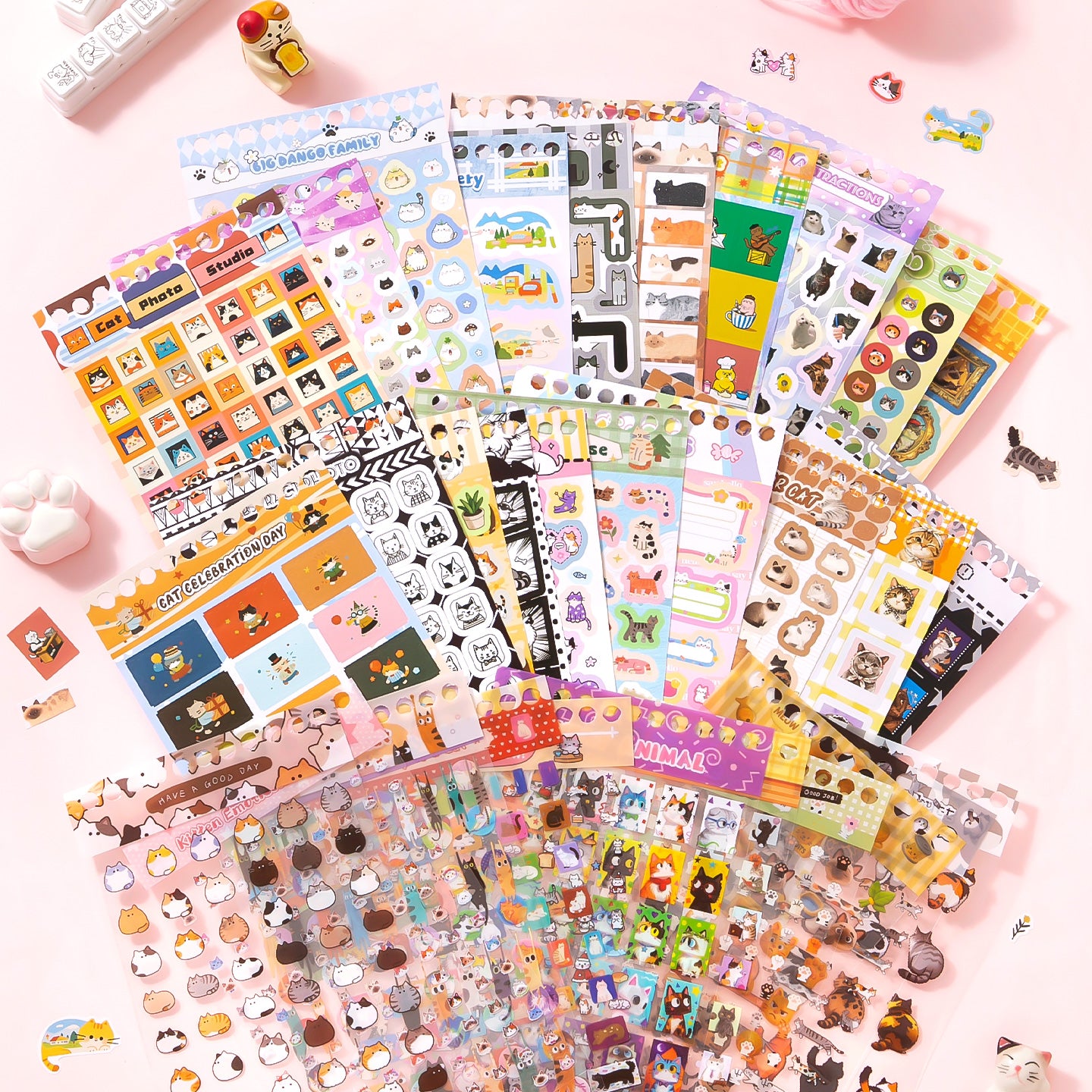 Libro de stickers Simno Cute Pet Collection-32 hojas
