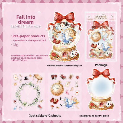 Stickers escenarios armable Alicia-1 escena