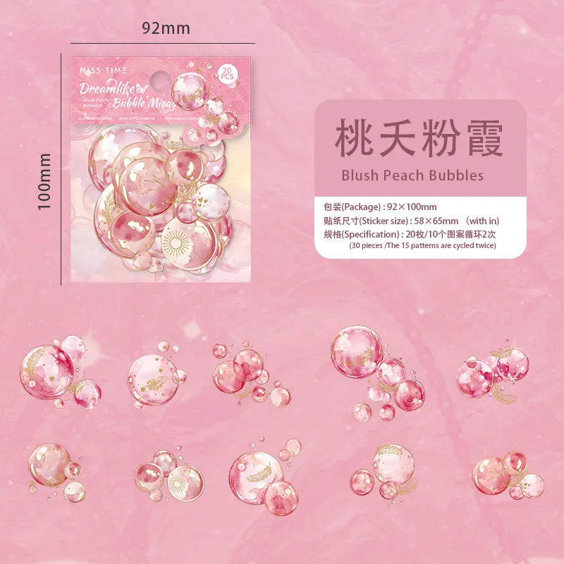 Stickers Dreamlife bubble-20 pzas