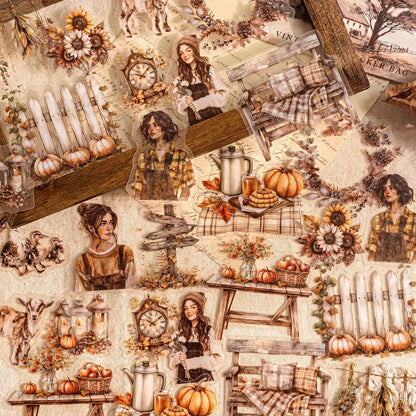 Stickers autumn-30 pzas