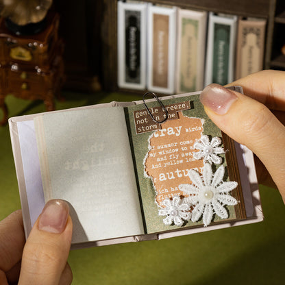 Mini librito decopapel poetry-80 hojas