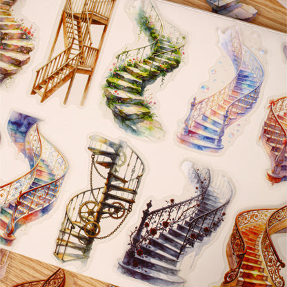 Stickers escaleras-10 pzas