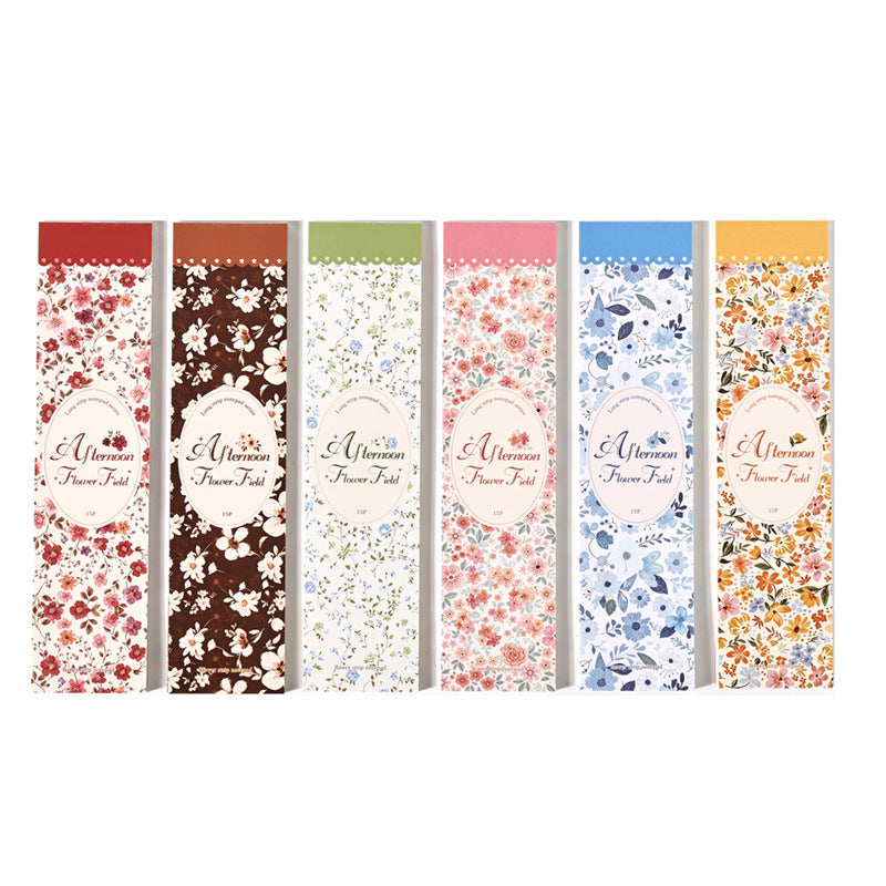 Notepad decopapel long strip-15 pzas