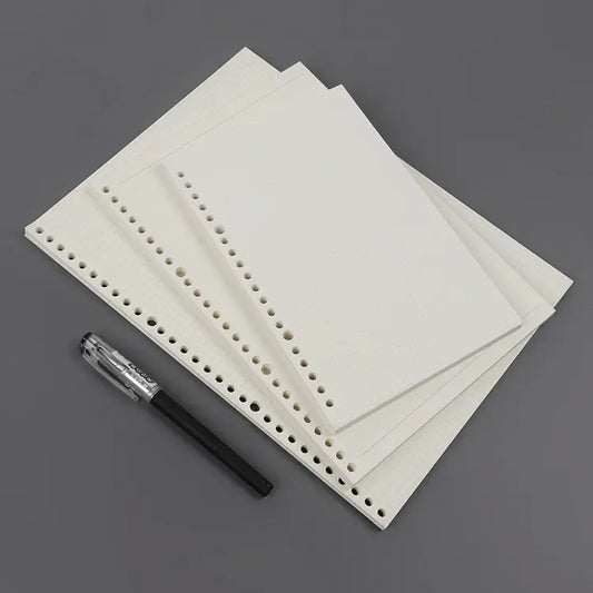 Hojas refil para cuaderno con anillas A4-35 hojas