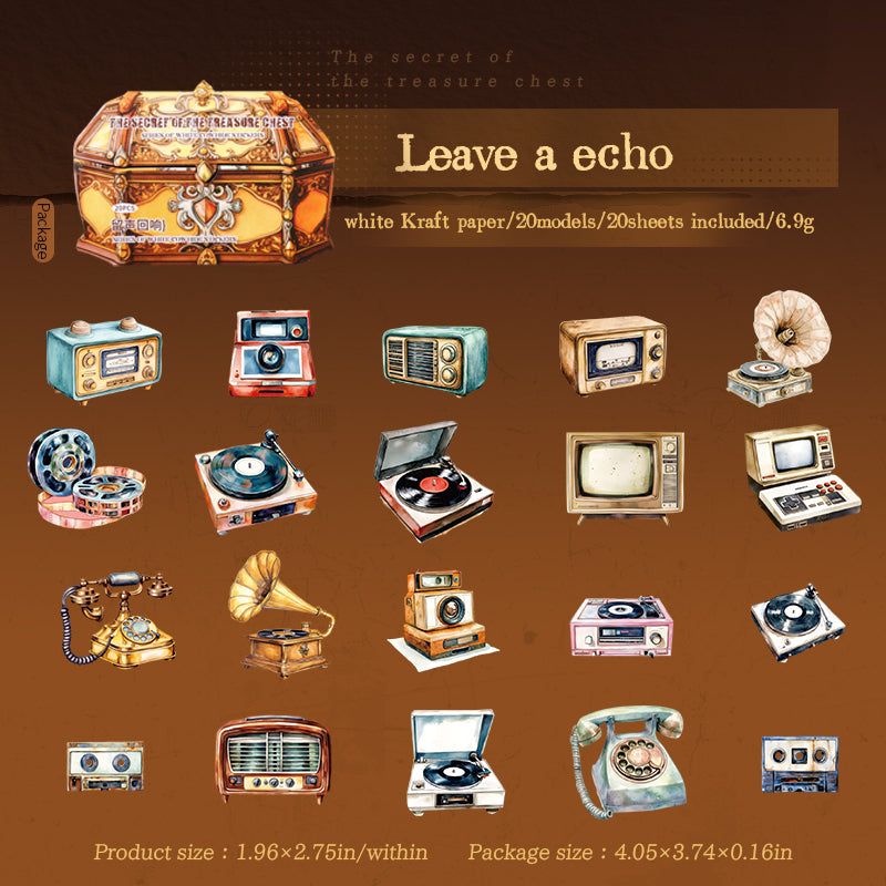 Stickers white cowhide-20 pzas