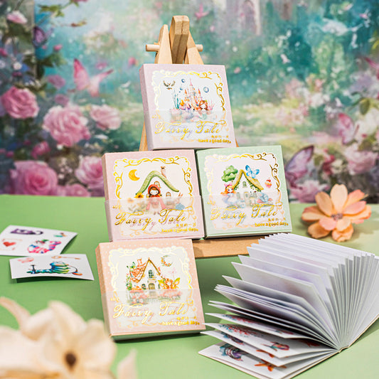 Mini librito de stickers fairy tale-40 pzas