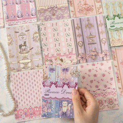 Papel rococo dream-30 pzas