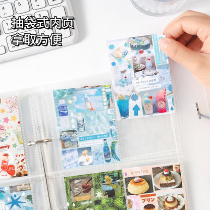 Organizador de stickers + 20 micas