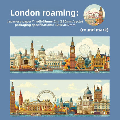 Washitape Europa-2 metros