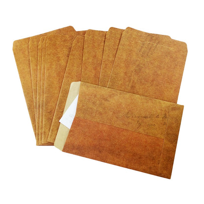 Sobres kraft vintage-4 pzas