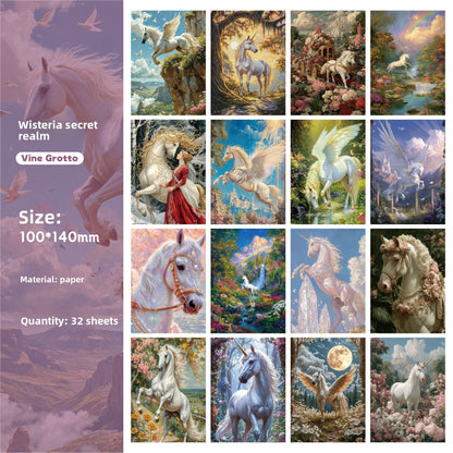 Papel fairy fantasy-32 pzas