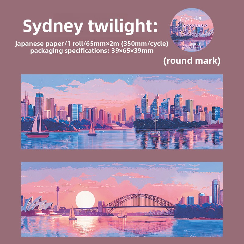 Washitape Europa-2 metros