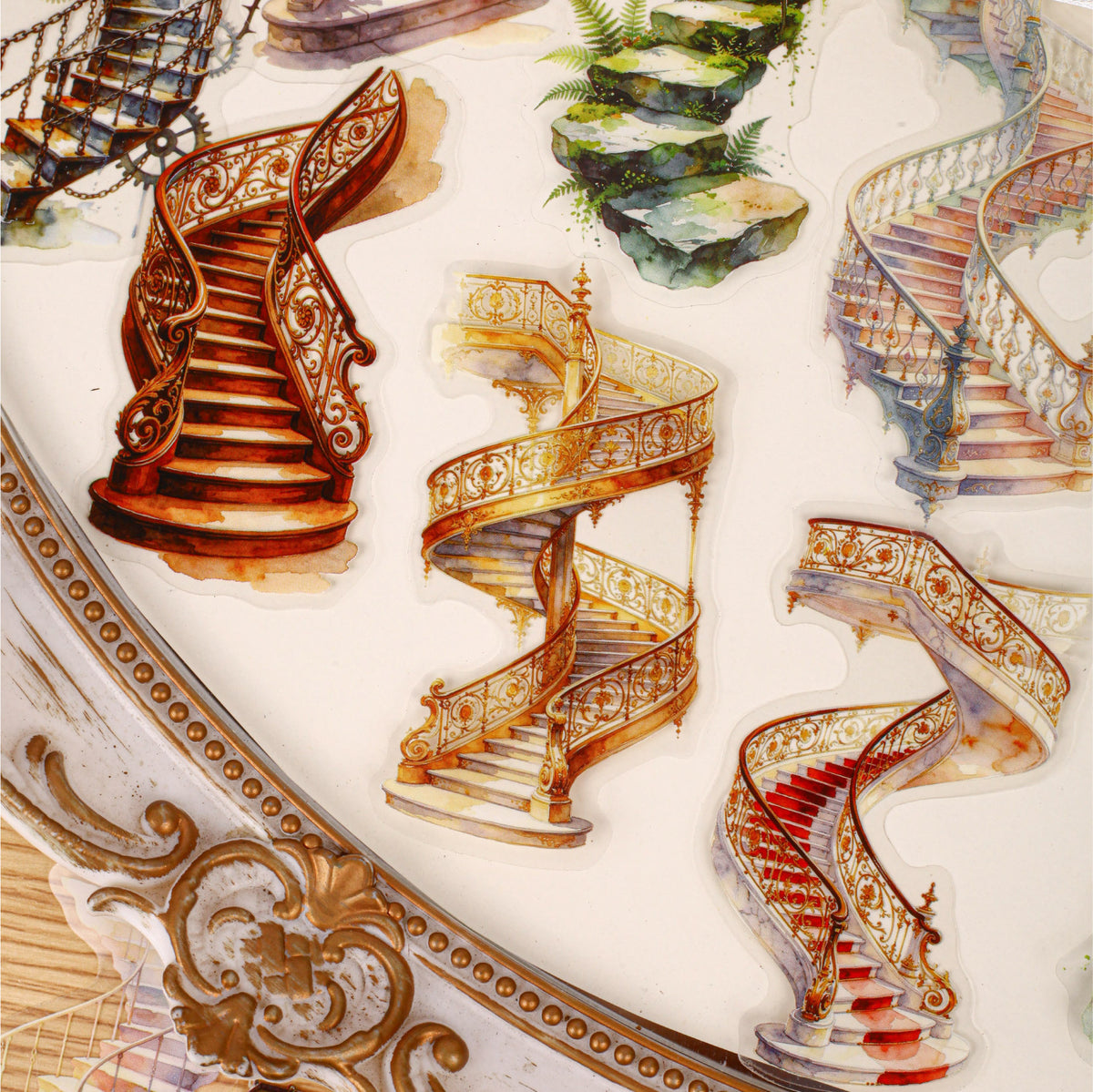 Stickers escaleras-10 pzas