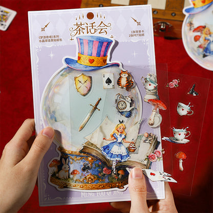 Stickers escenarios armable Alicia-1 escena