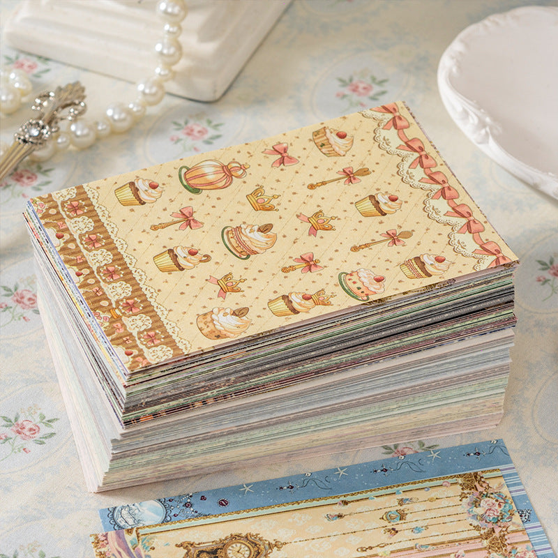 Papel rococo dream-30 pzas