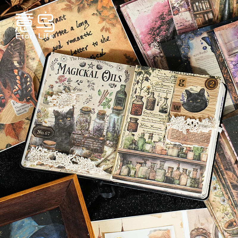 Papel magical realm-20 pzas