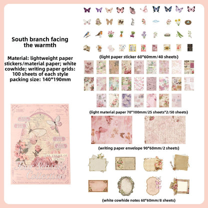 Set de papeleria Four seasons collection-100 pzas
