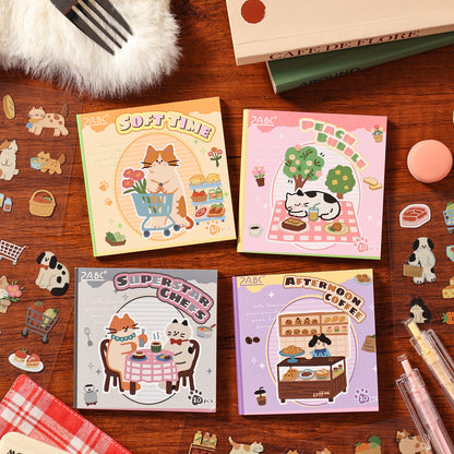 Block stickers cat-20 hojas