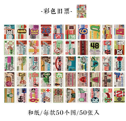 Mini librito The age of thing-50 stickers