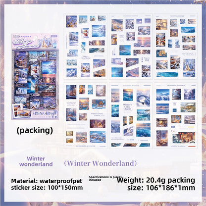 Stickers collage almanac-6 planchas
