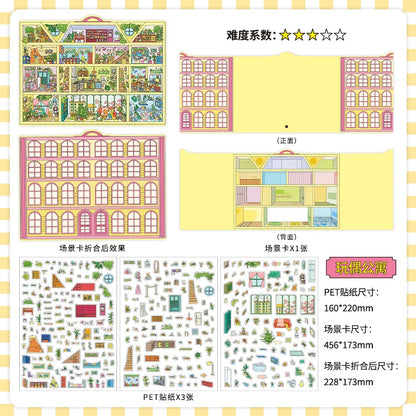 Casita de escenarios XL-1 pza
