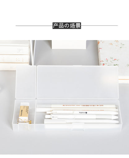 Cartuchera transparente MUJI-1 pza