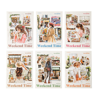 Stickers Weekend time-20 stickers