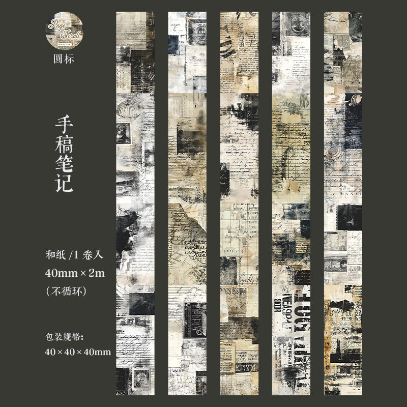 Washitape page scroll-2 metros