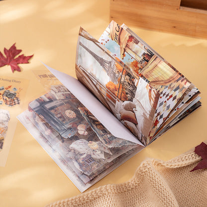 Libro de stickers Paris autumn-20 hojas
