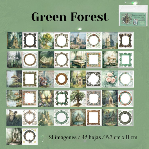 Decopaper fantasy collector -42 pzas