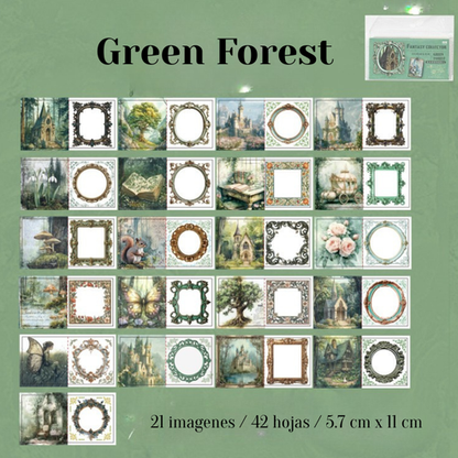 Decopaper fantasy collector -42 pzas