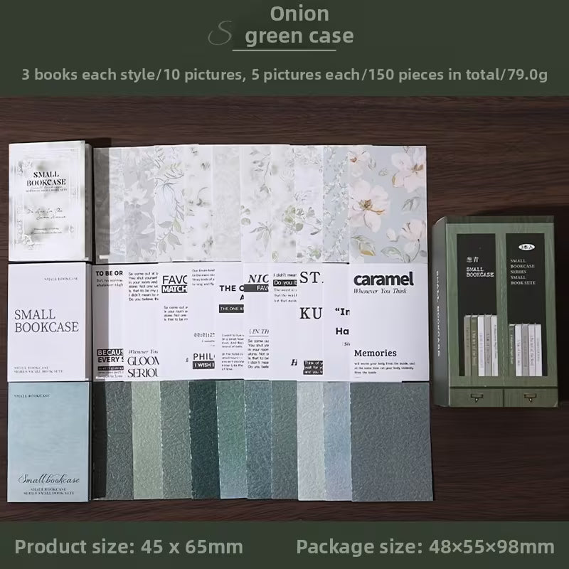 Pack 3 mini libritos decopapel-150 pzas