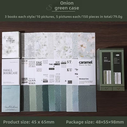 Pack 3 mini libritos decopapel-150 pzas